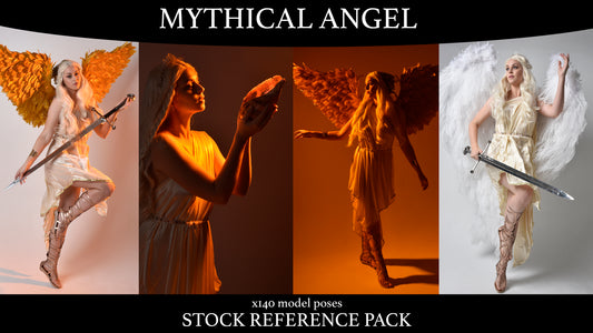 Mythical Angel - Fantasy Model Reference Pack