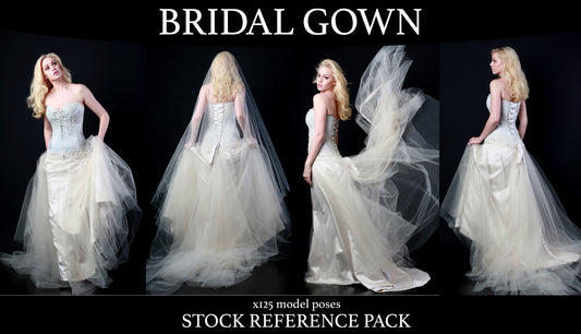 Bridal Gown - Stock Model Reference Pack