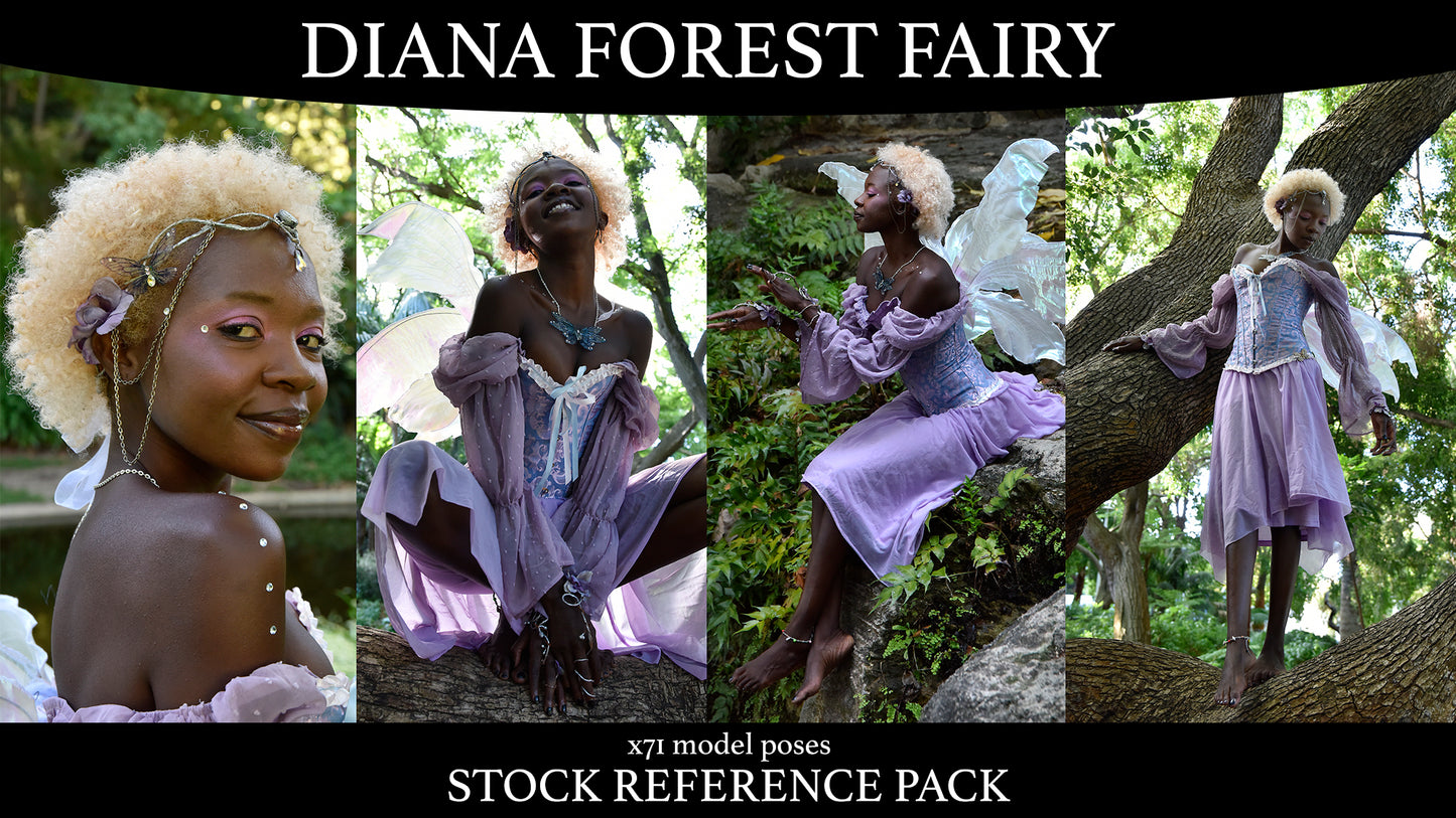 Diana Fairy - Stock Model Reference Pack