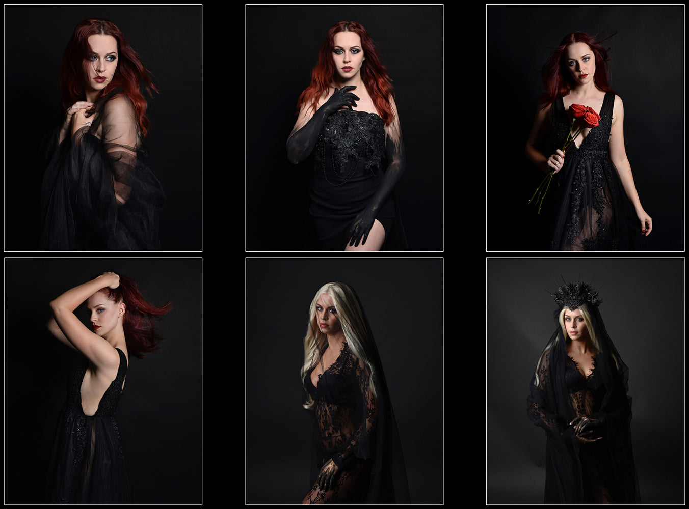 Gothic Portraits - Stock Model Reference Pack