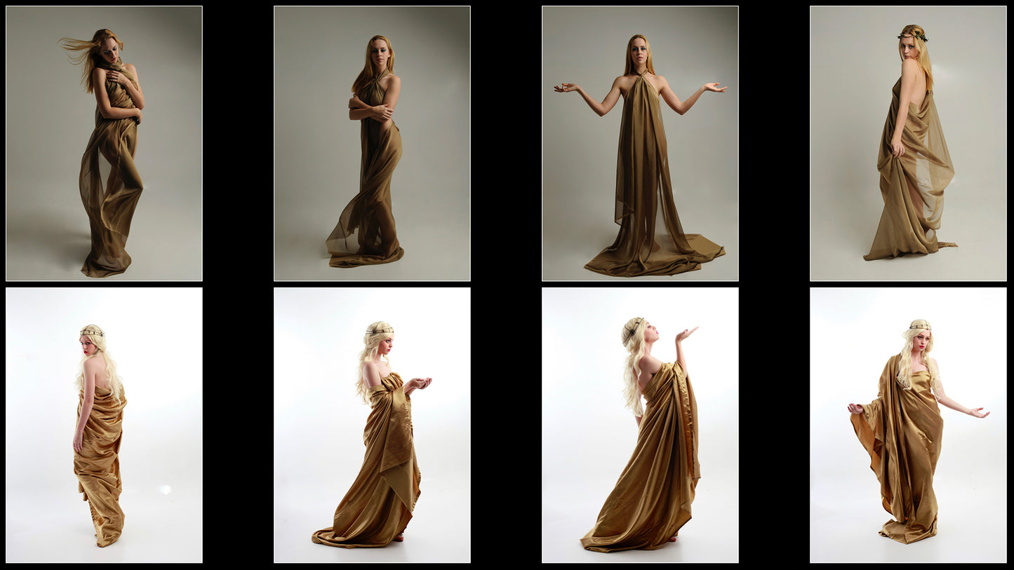 Grecian Goddess - Stock Model Reference Pack