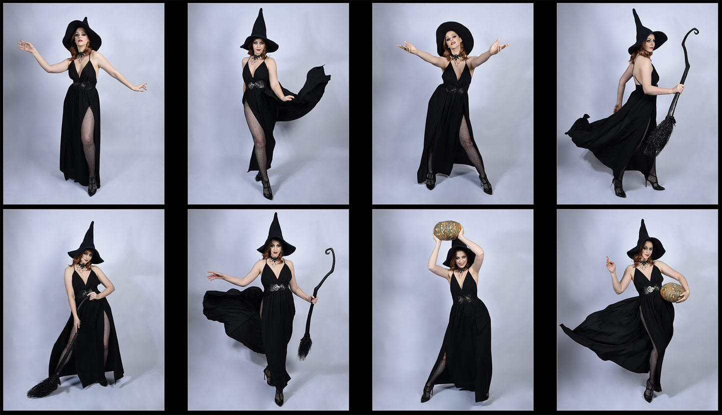 Halloween Witch - Stock Model Reference Pack