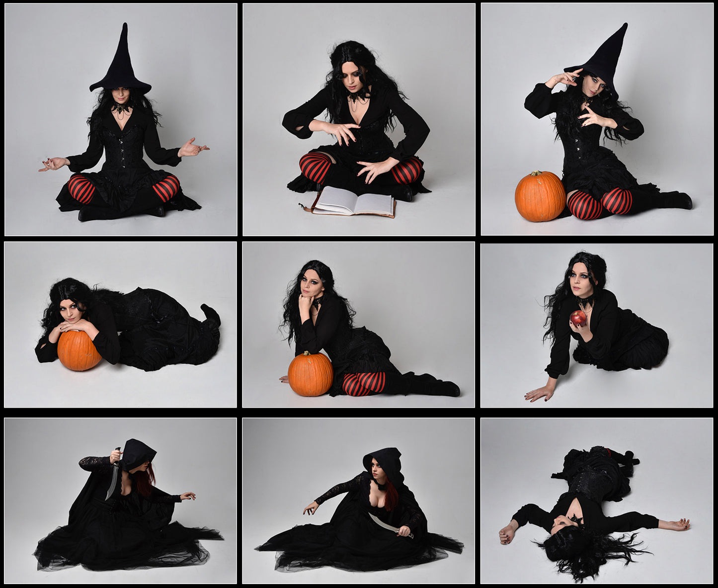 Halloween witch - Stock Model Reference Pack