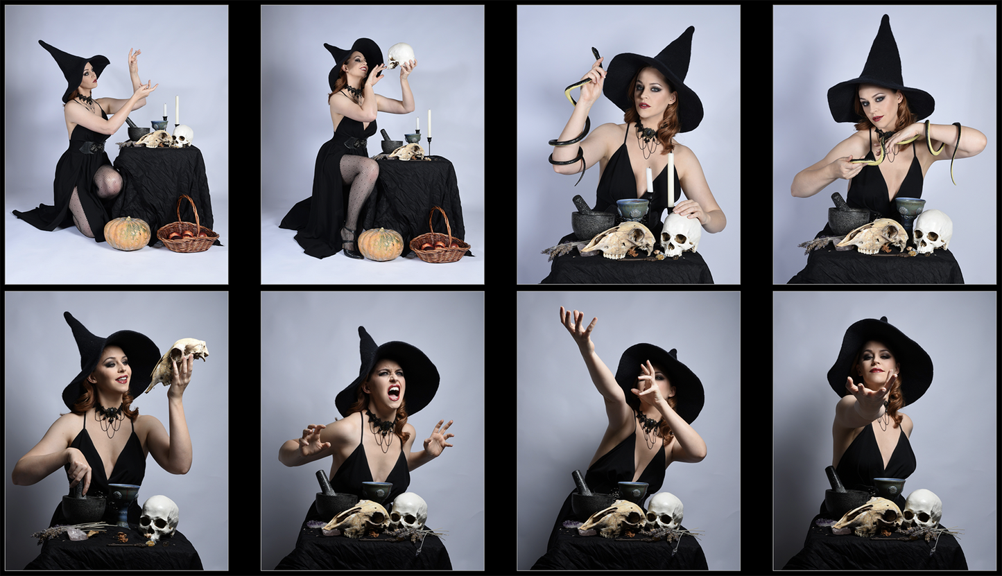 Halloween Witch - Stock Model Reference Pack