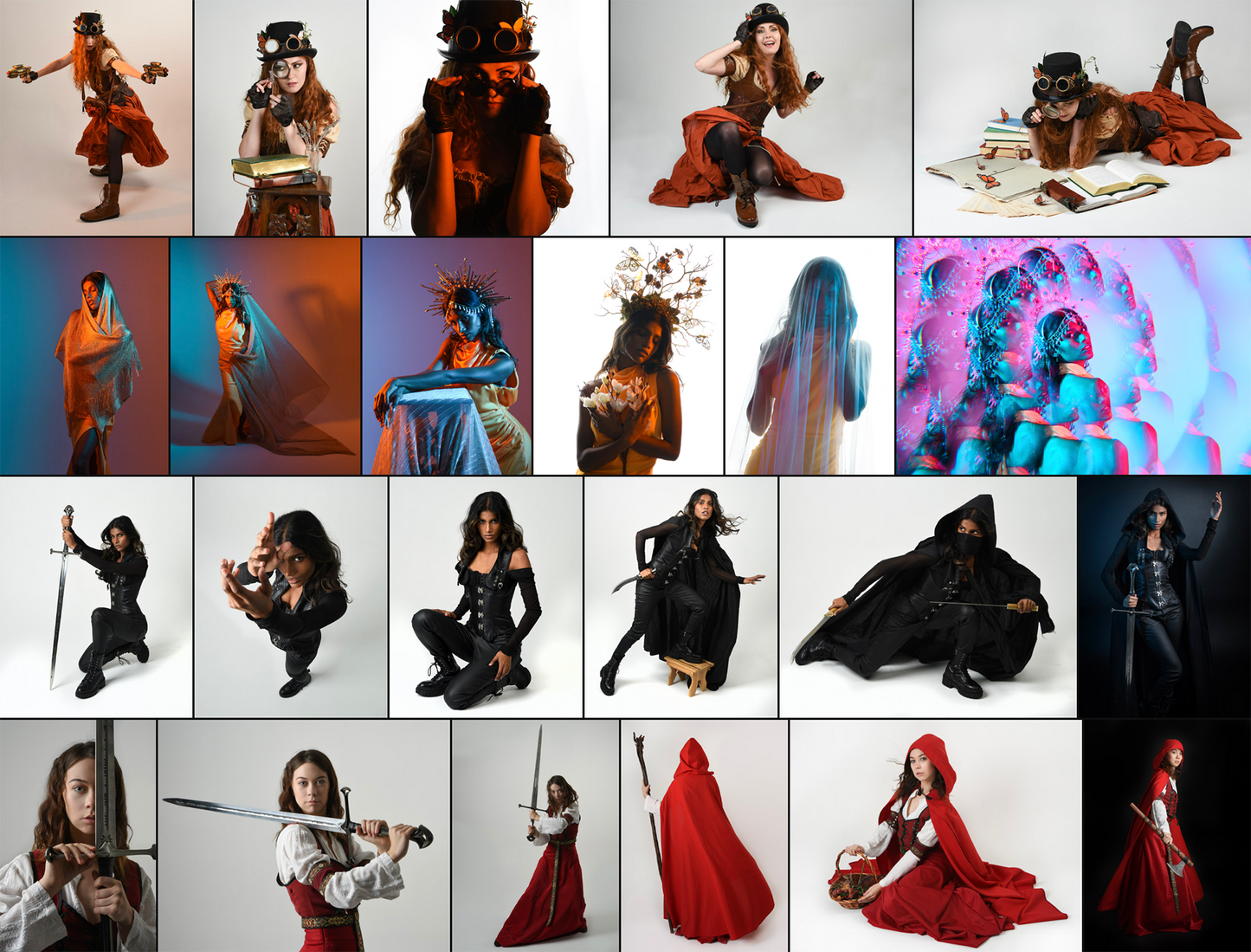 Mixed Models - Fantasy Stock Reference Pack