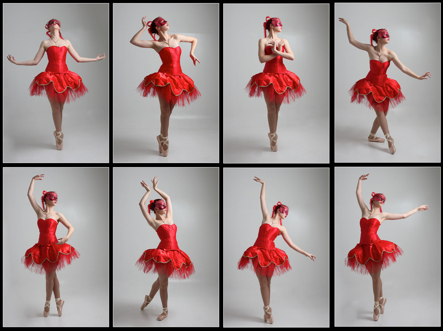 Red Ballerina - Stock Model Reference Pack