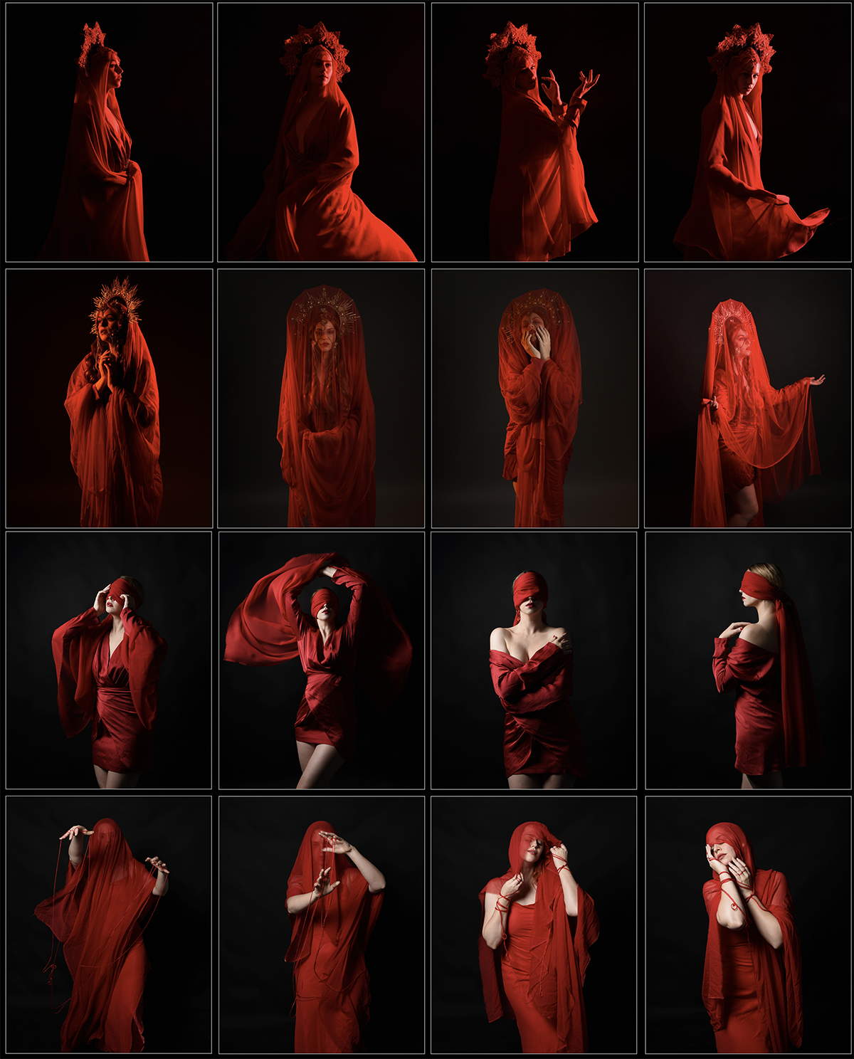 Red Priestess - Stock Model Reference Pack