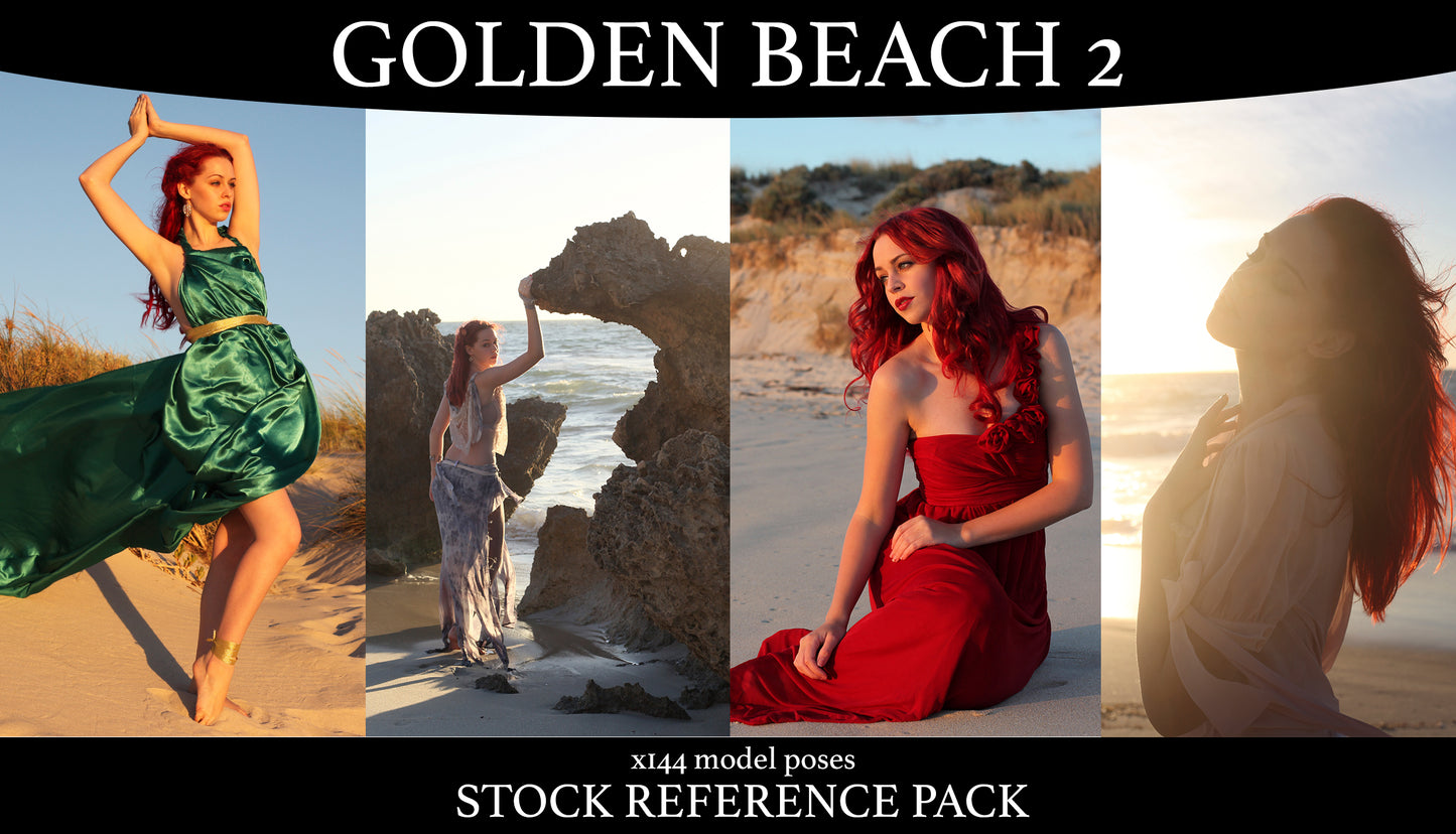 Golden Beach 2 - Stock Model Reference Pack