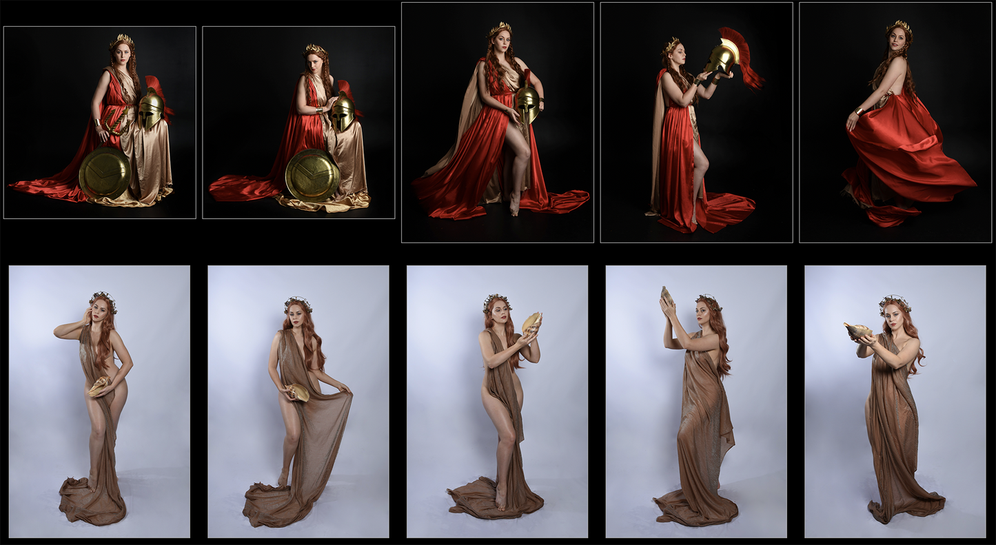 Greek Goddess - Stock Model Reference Pack