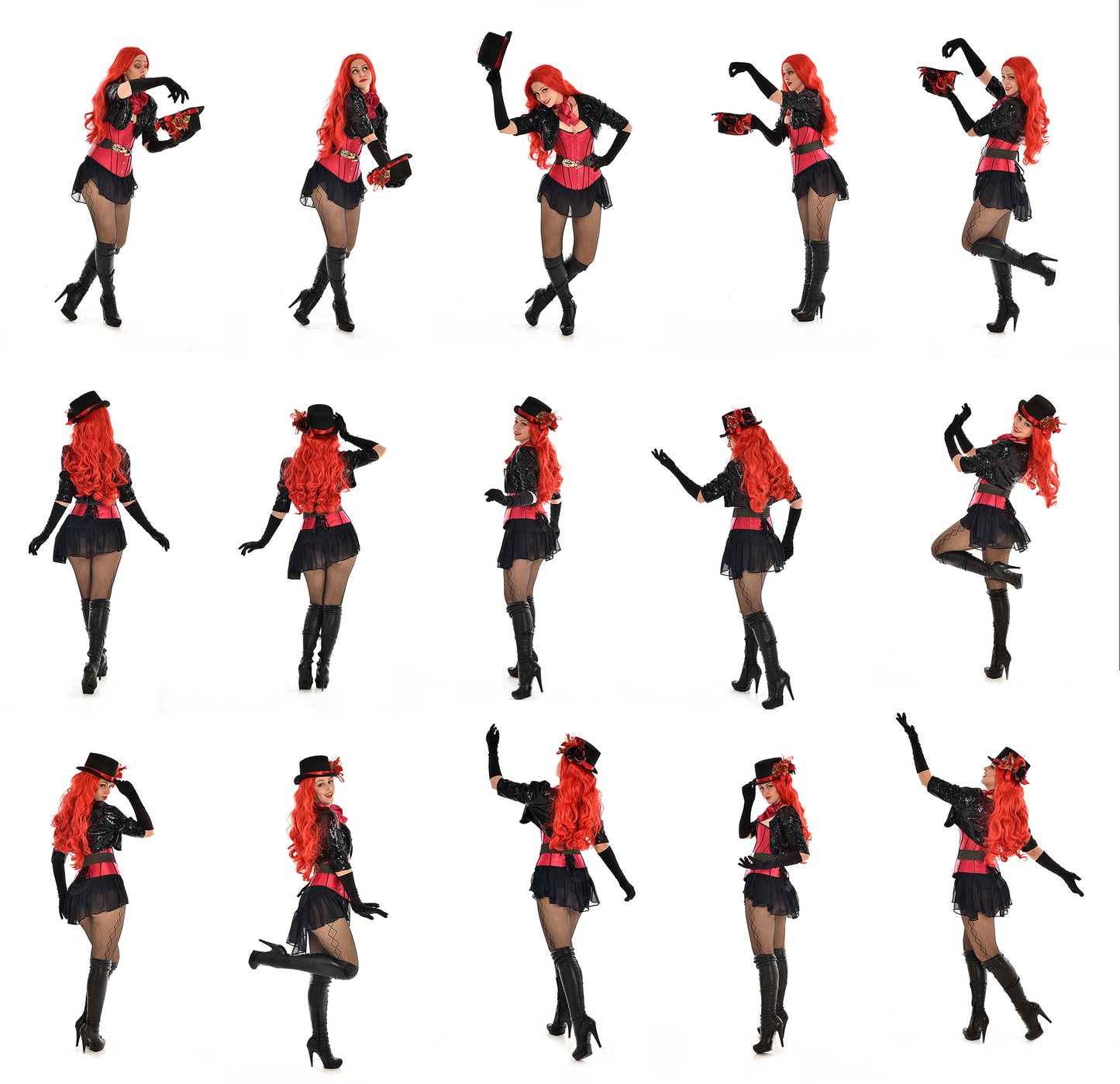 Ringmaster- Stock Model Pose Reference Pack