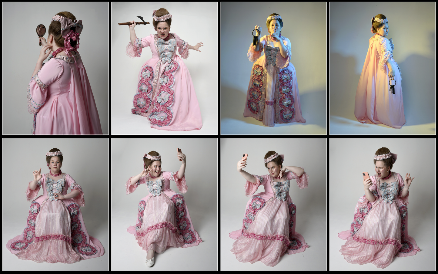 Pink Baroque - Stock Model Reference Pack