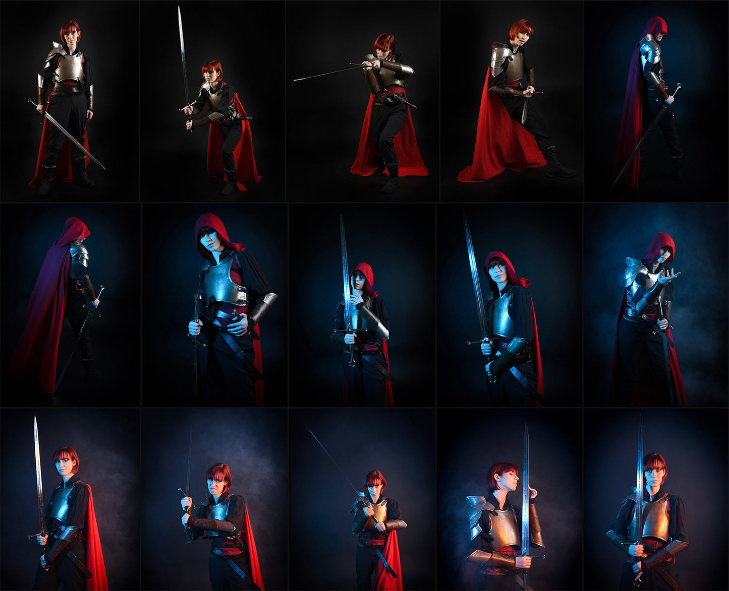 Alanna Warrior - Fantasy stock model reference pack