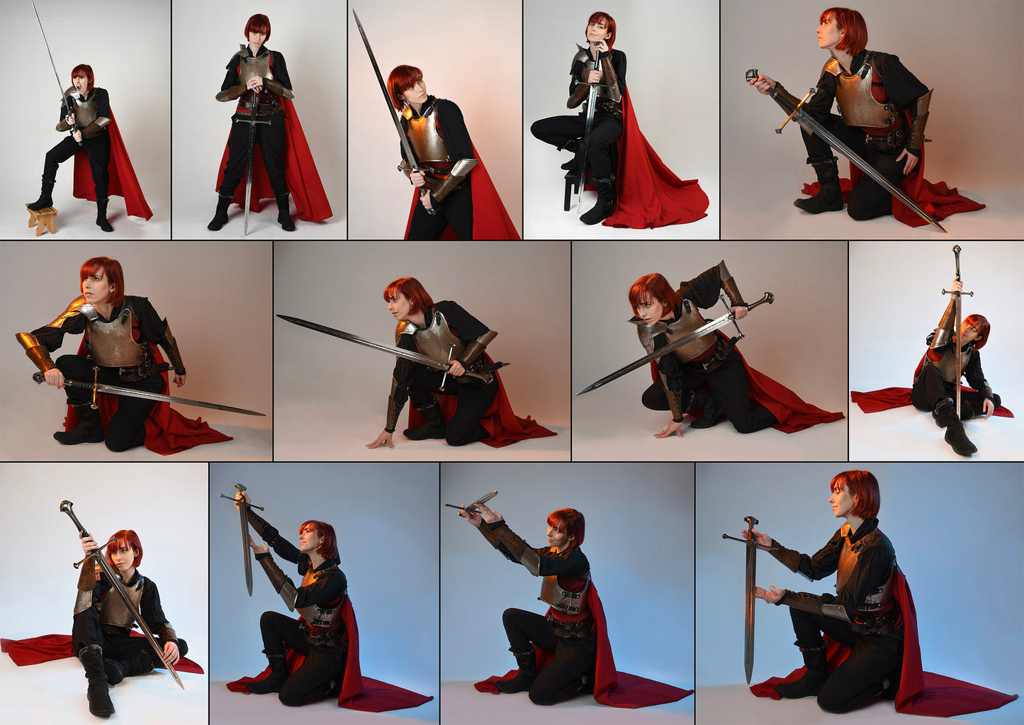 Alanna Warrior - Fantasy stock model reference pack