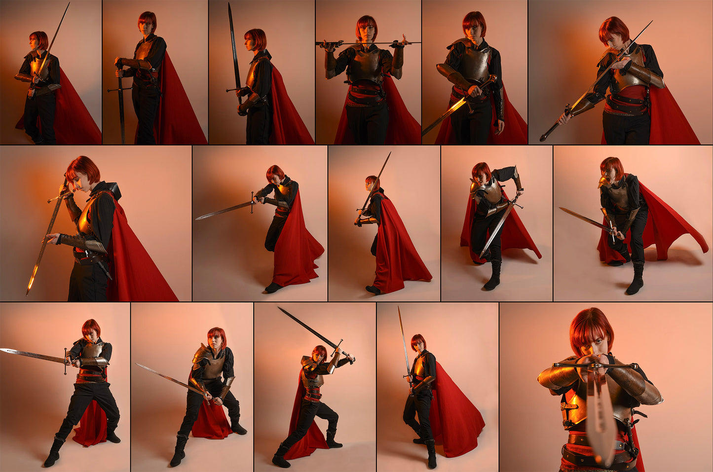 Alanna Warrior - Fantasy stock model reference pack