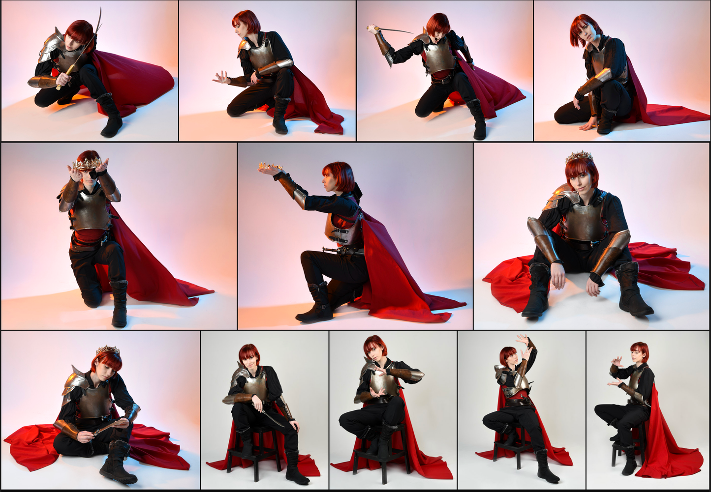 Alanna Warrior - Fantasy stock model reference pack 2