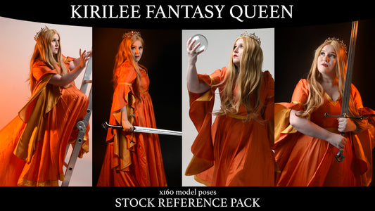 Kirilee Fantasy Queen - stock model reference pack