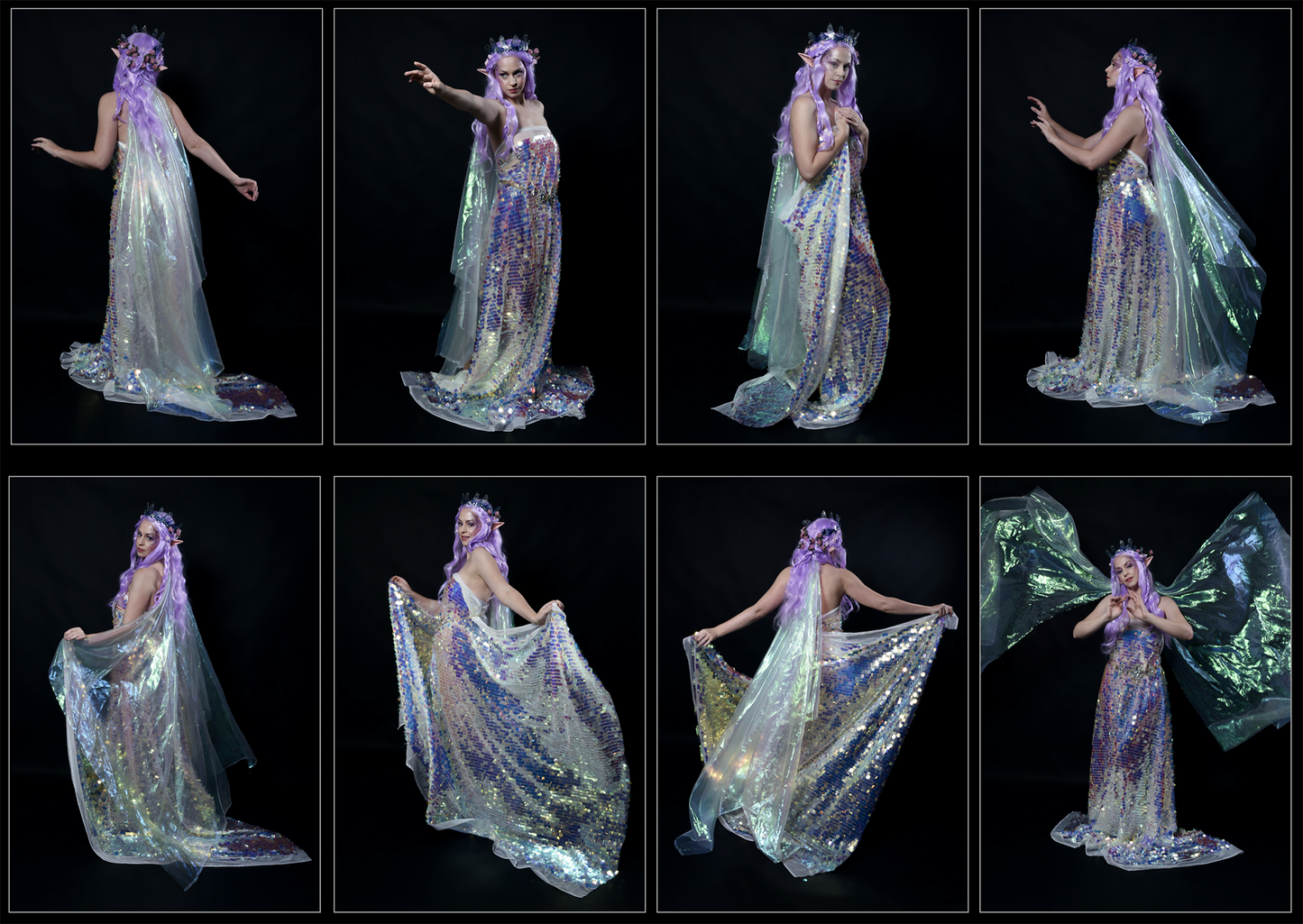 Purple Faerie - Stock Model Reference Pack