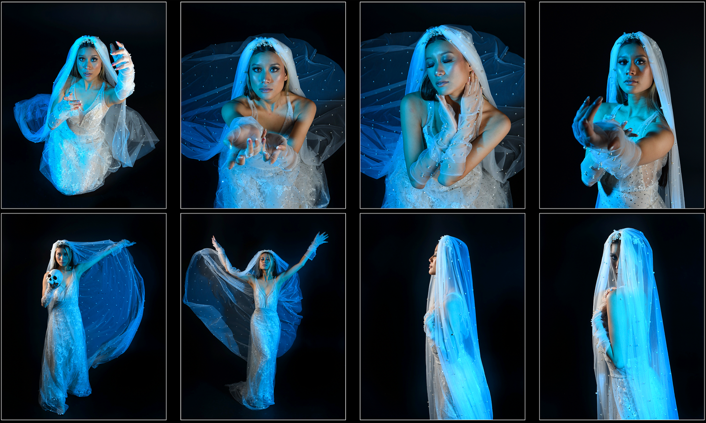 Ghost Bride- Stock Model Reference Pack