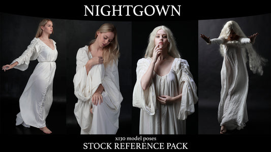 Nightgown - Stock Model Reference Pack