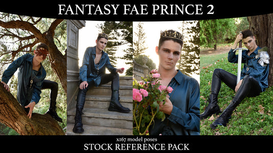 Fantasy Prince - Stock Model reference Pack 2