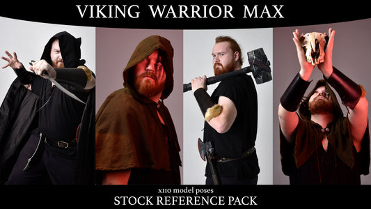 Viking Warrior Max - Stock Model Reference Pack