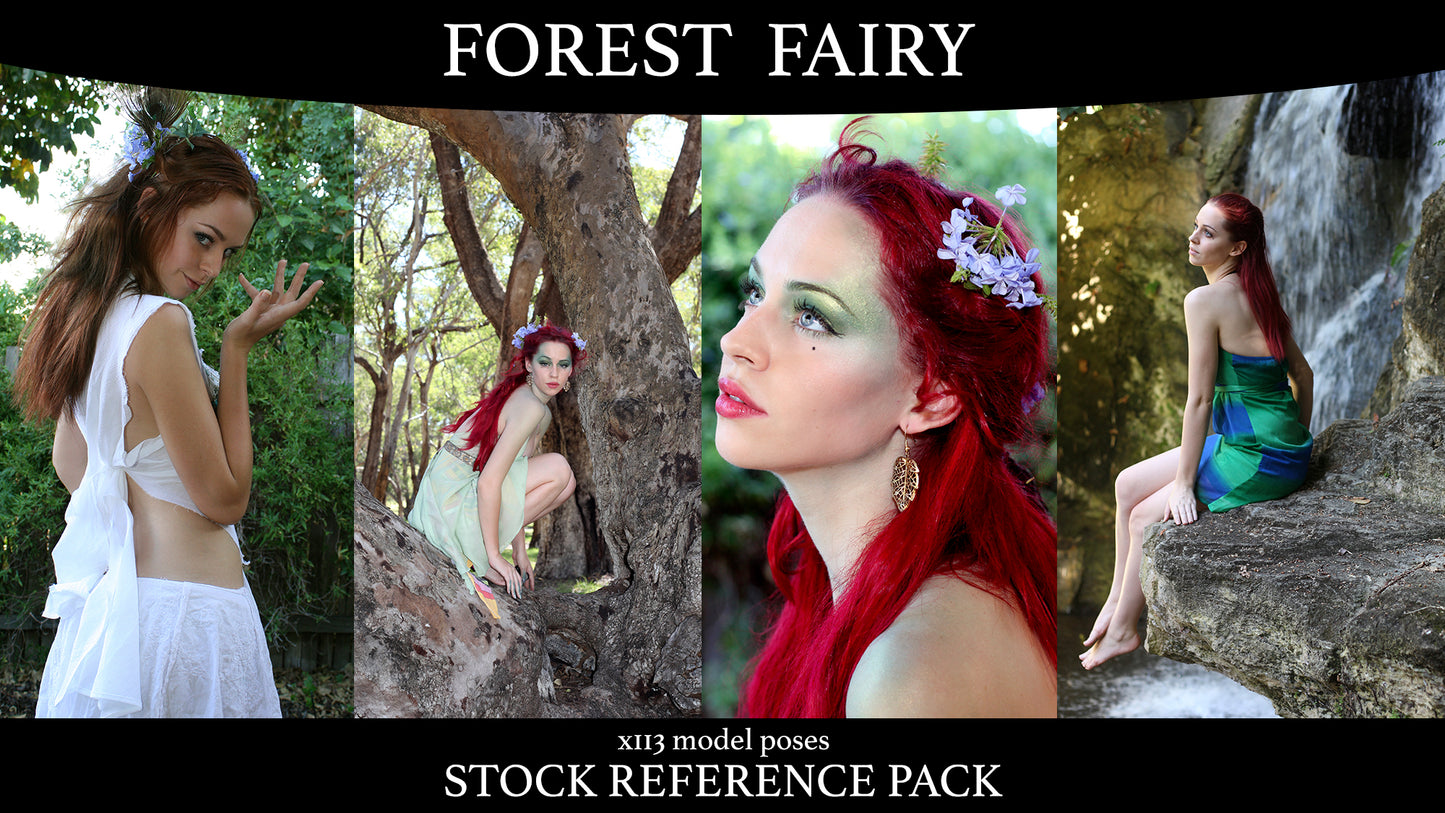 Forest Fairy - Stock Model Reference Pack